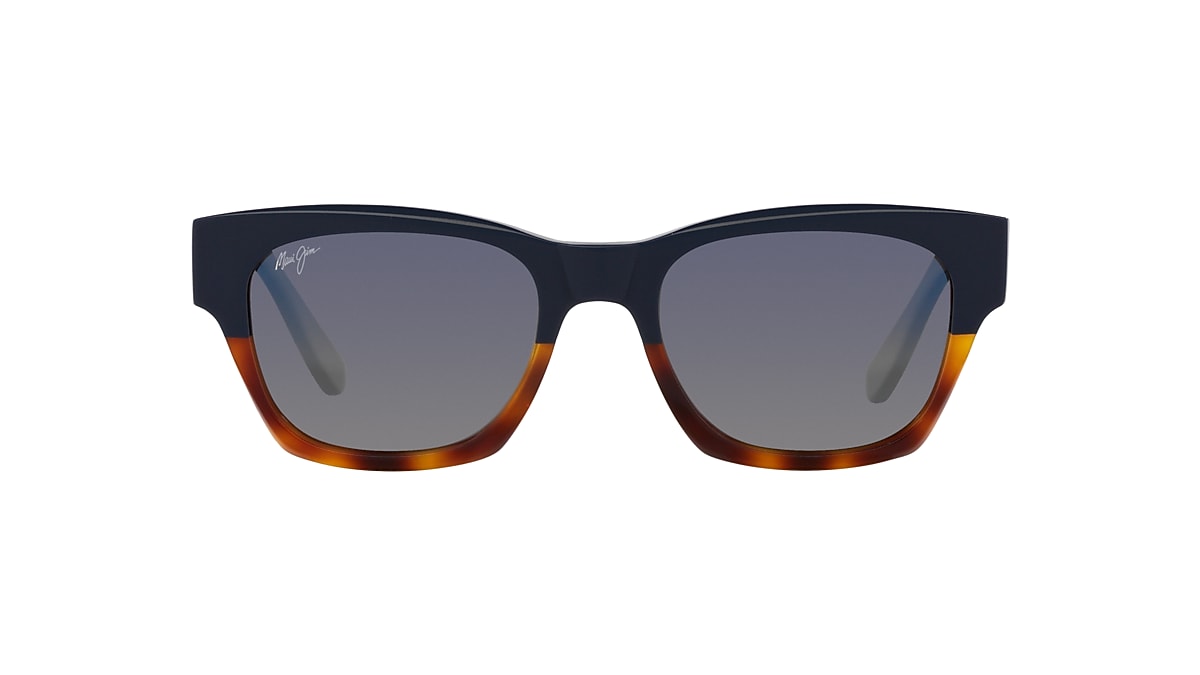 Maui Jim Valley Isle 54 Various & Blue Brown Polarized Sunglasses 