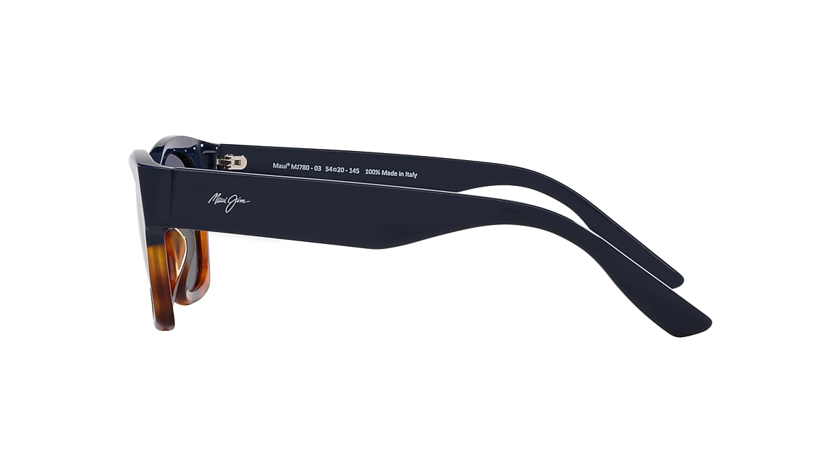Maui Jim Valley Isle 54 Various & Blue Brown Polarized Sunglasses 