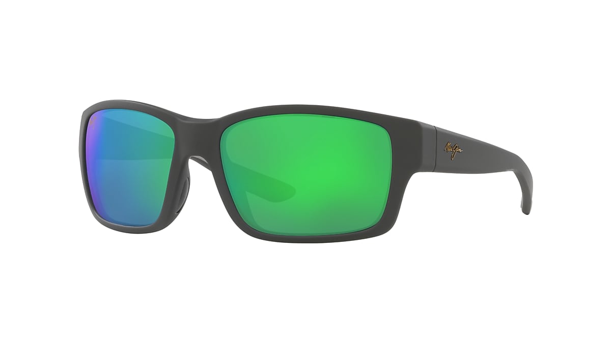 Maui Jim Mangroves 61 Green Mirror Polarized & Grey Multicolor 