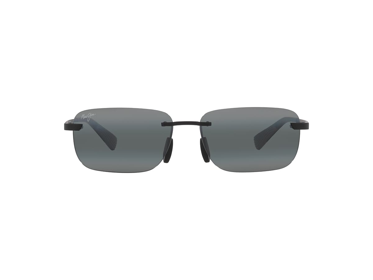 サングラス Maui Jim Maui Jim - LANAKILA - grey lanakila matte black Amazon.com: Maui Jim Lanakila Rectangle Sunglasses, Matte