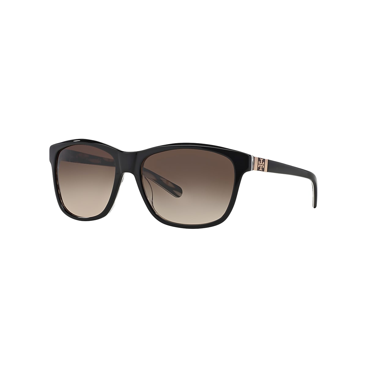 Tory Burch TY7031 57 Brown Gradient & Black Sunglasses | Sunglass Hut USA
