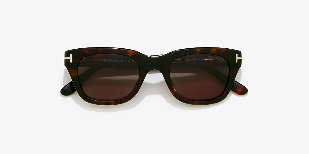 Tom Ford FT0237 SNOWDON 50 Green & Tortoise Brown Sunglasses | Sunglass Hut  United Kingdom