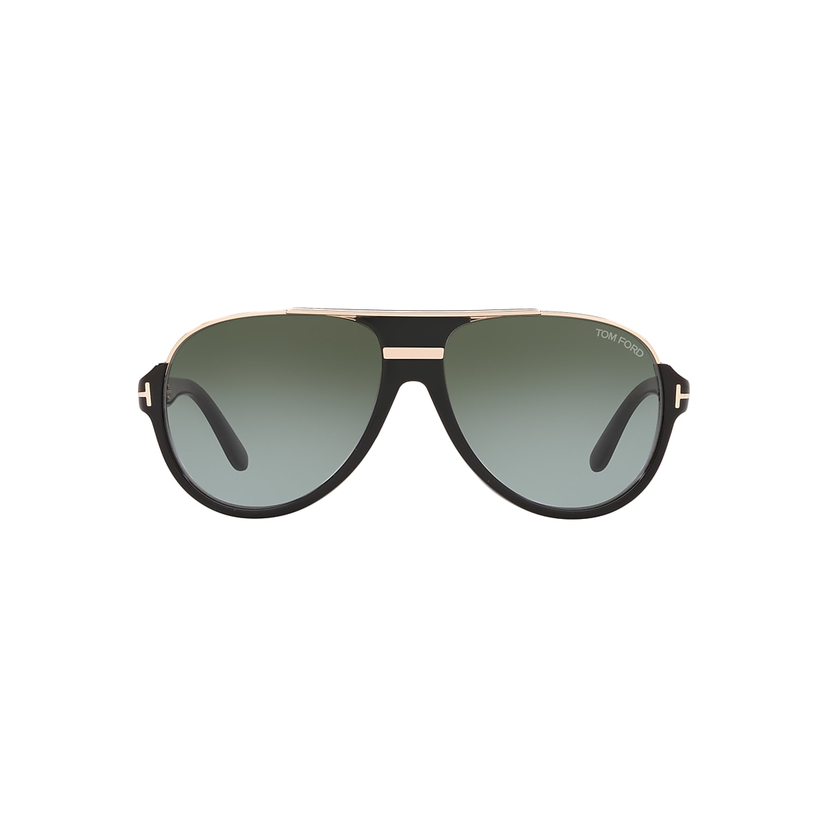 Tom Ford DIMITRY 59 Green Gradient & Black Sunglasses | Hut USA
