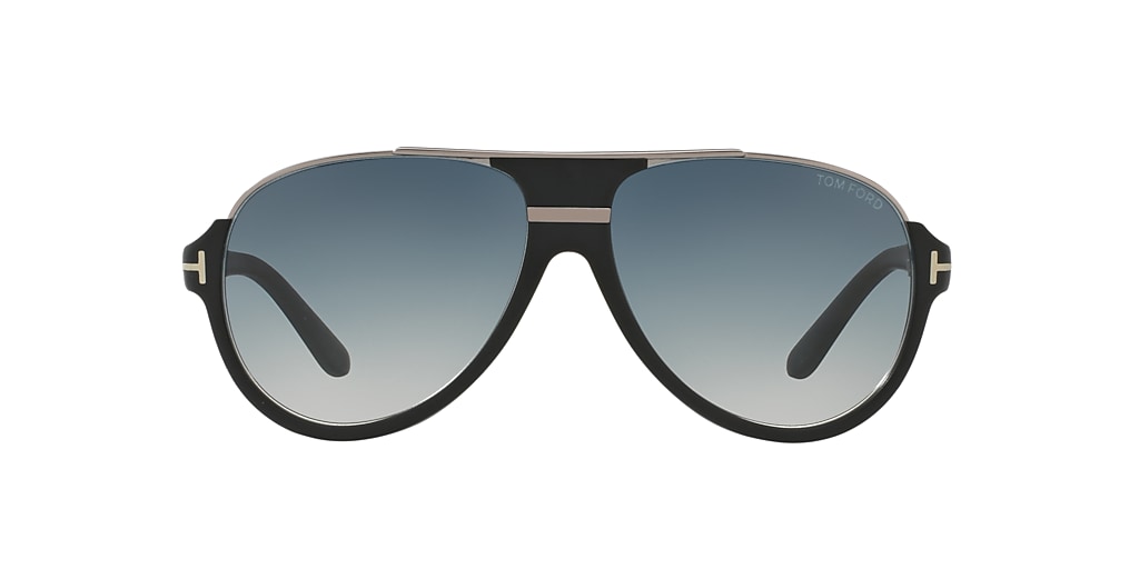 Tom Ford FT0334 DIMITRY 59 Blue & Black Sunglasses | Sunglass Hut ...