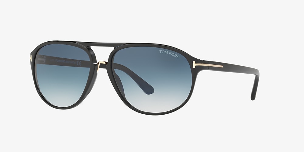 Tom Ford FT0447 60 Blue & Shiny Sunglasses | Sunglass Hut