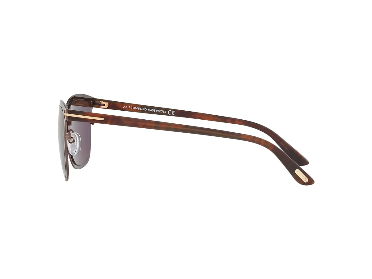 Tom Ford ALASDHAIR 55 Brown & Brown Sunglasses | Sunglass Hut United Kingdom