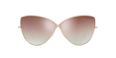 Tom Ford ELISE 02 65 Pink Pink Gold Sunglasses Sunglass Hut