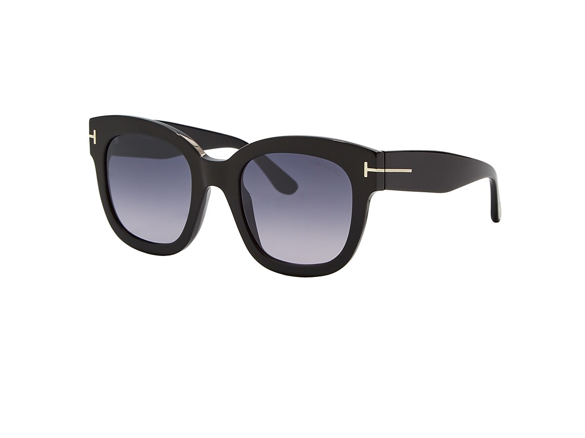tom TOM FORD Beatrix 52MM Polarized Lens Square Sunglasses