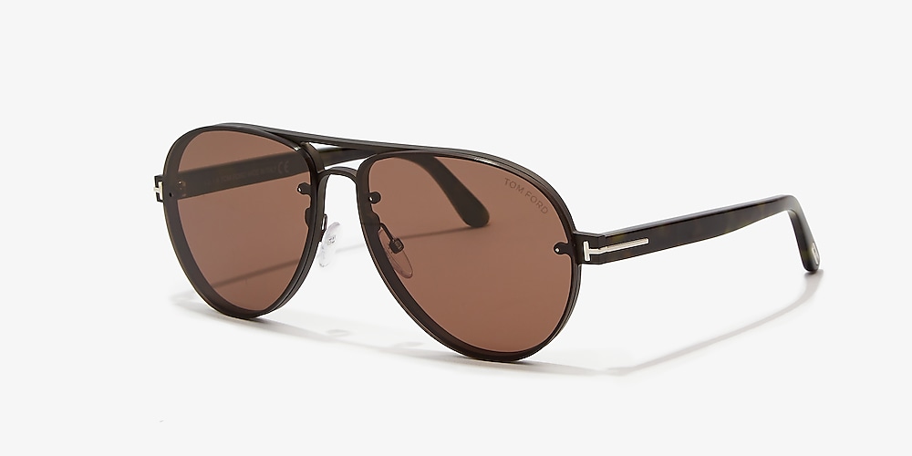 Tom Ford FT0622 Brown Matte Black Sunglasses | Sunglass Hut Australia