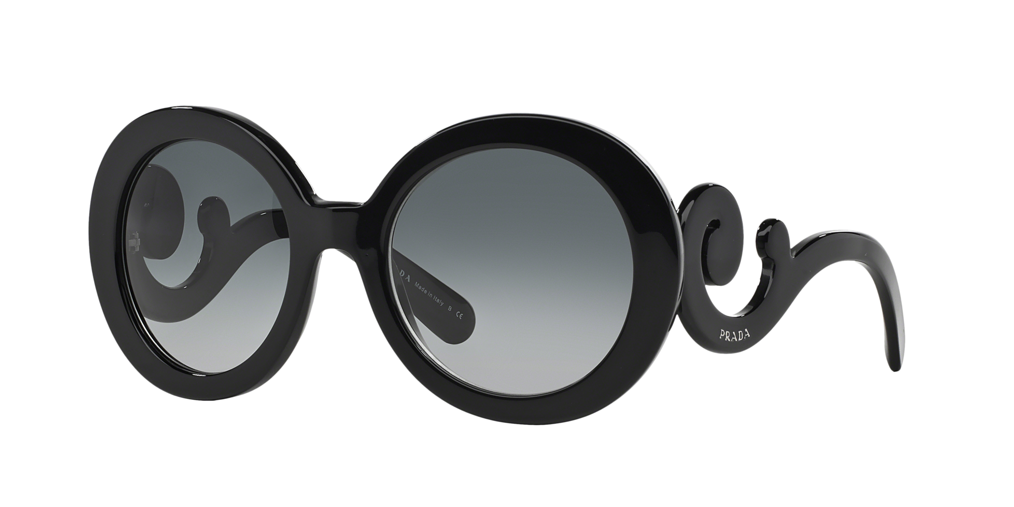 prada swirl glasses