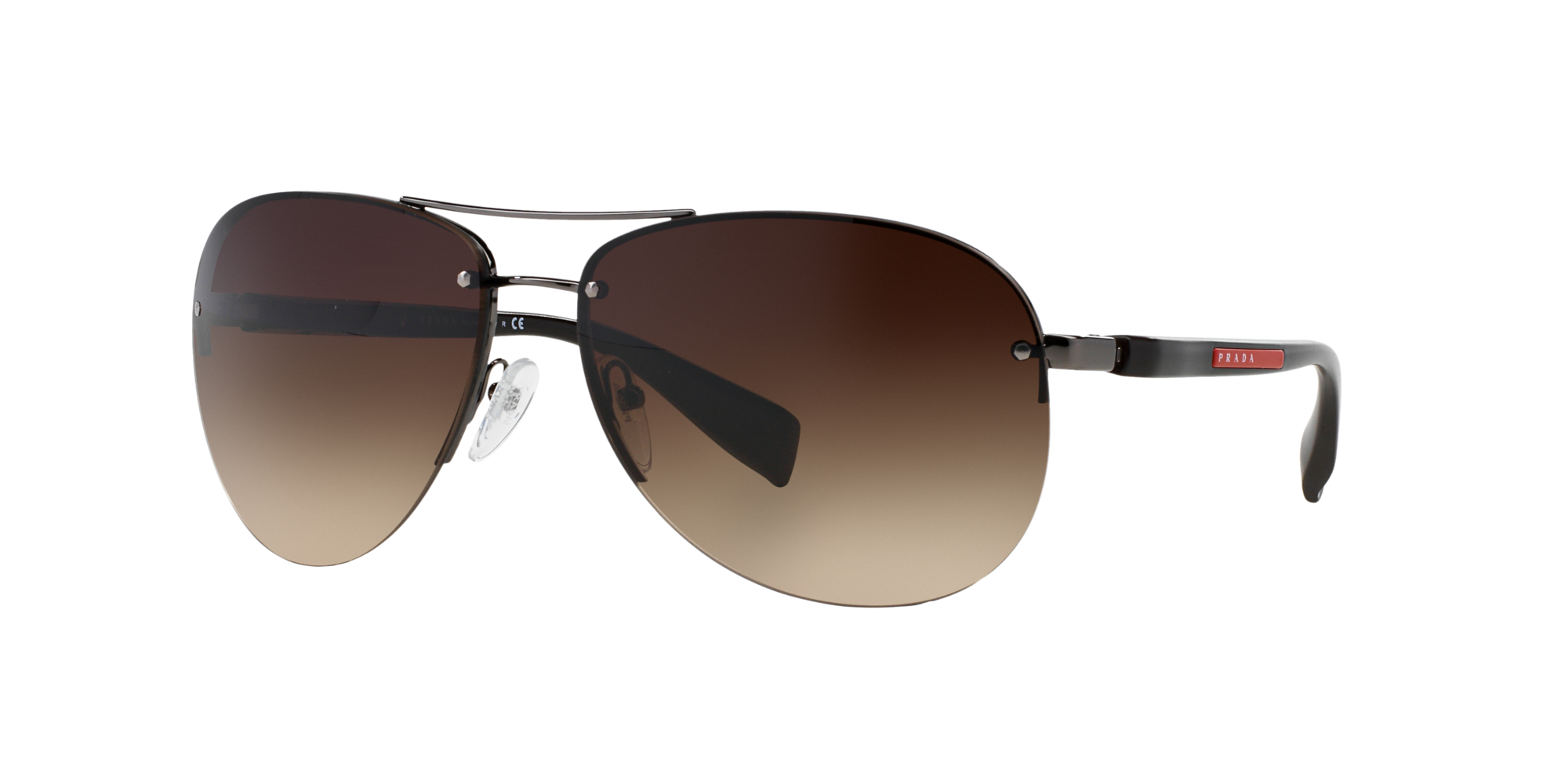 prada men's linea rossa ps56ms sunglasses