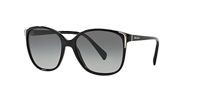 Prada PR 01OS 55 Brown & Tortoise Polarized Sunglasses | Sunglass Hut USA