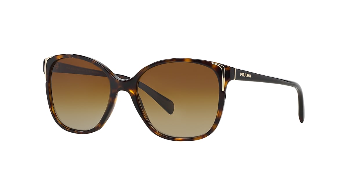 Prada PR 01OS CONCEPTUAL 55 Polarized Brown Gradient