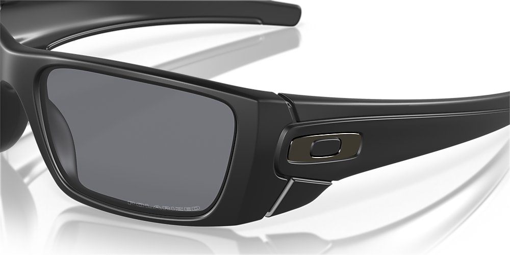 Oakley OO9096 Fuel Cell 60 Grey Polarized & Matte Black Polarized Sunglasses  | Sunglass Hut USA