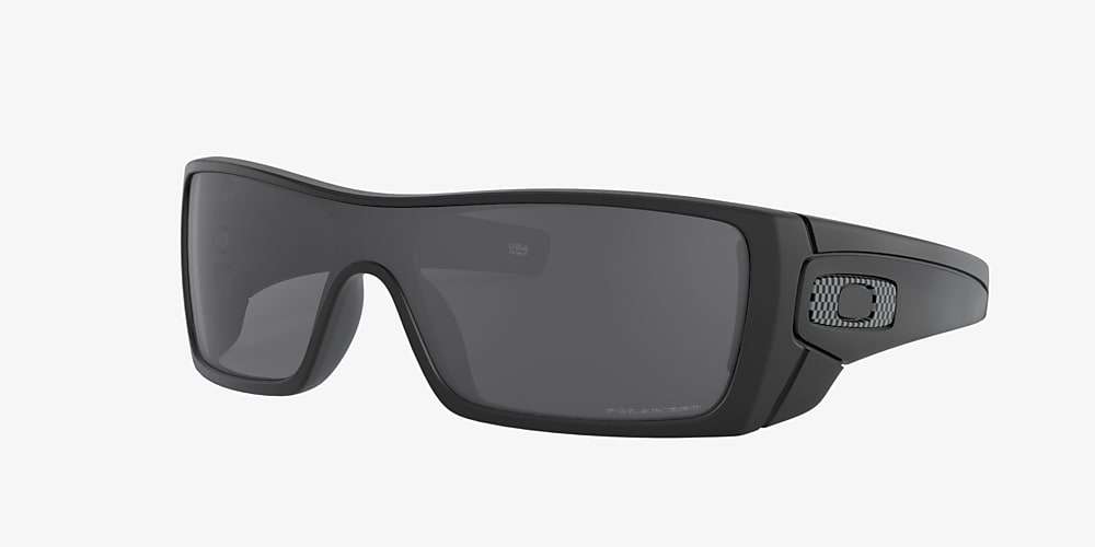 Oakley OO9101 Batwolf® 01 Grey Polarized & Matte Black Polarized Sunglasses  | Sunglass Hut USA