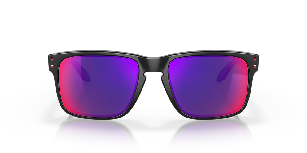 Oakley OO9102 Holbrook™ 57 Positive Red Iridium & Matte Black Sunglasses |  Sunglass Hut USA