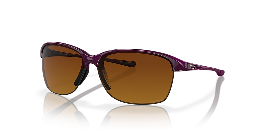 Oakley OO9191 Unstoppable 65 Brown Gradient Polarized & Raspberry Spritzer  Polarized Sunglasses | Sunglass Hut USA