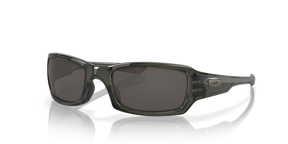 Oakley OO9238 Fives Squared® 54 Warm Grey & Grey Smoke Sunglasses 