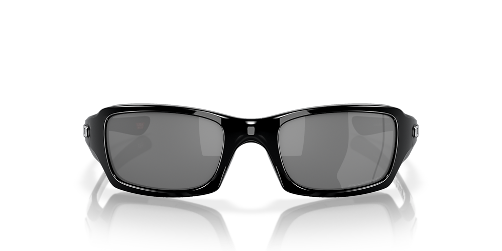 Oakley OO9238 Fives Squared® 54 Black Iridium Polarized & Polished Black  Polarized Sunglasses | Sunglass Hut USA