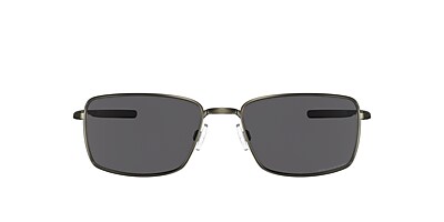 Oakley square wire outlet black iridium polarized