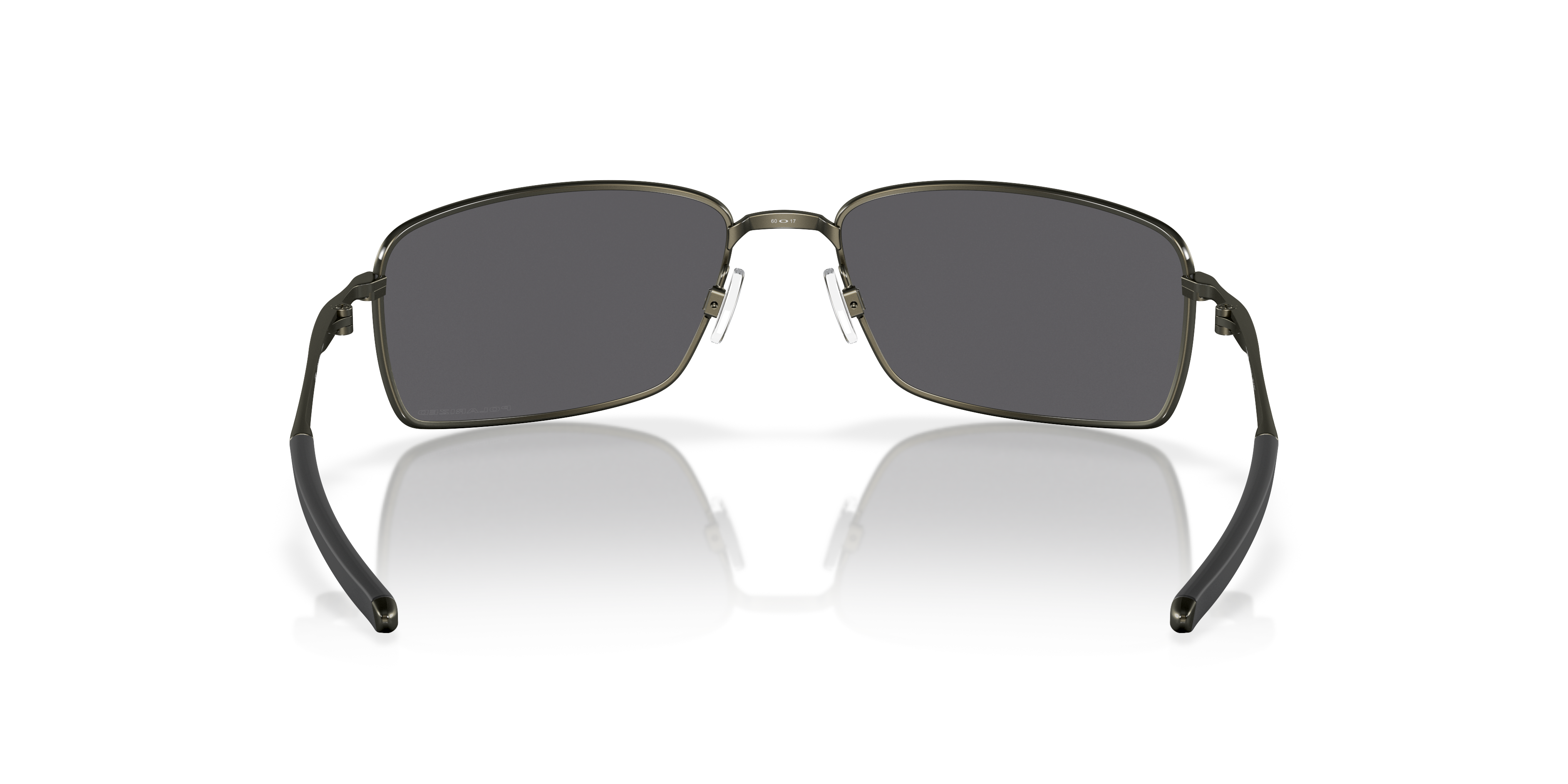 square wire polarized sunglasses