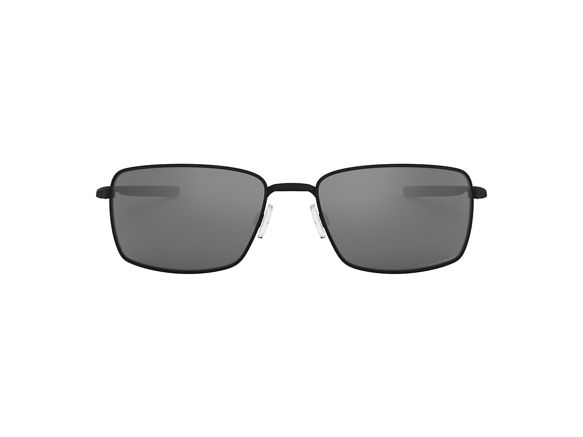 Oakley OO4075 Square Wire™ 60 Black Iridium Polarized & Matte Black  Polarised Sunglasses | Sunglass Hut Australia