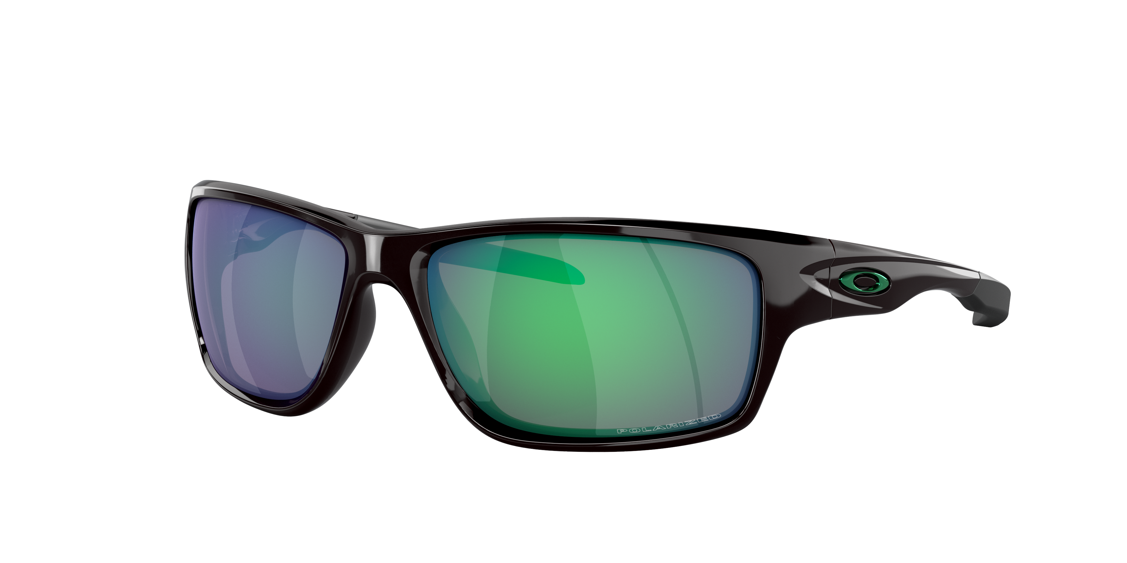 Shop Oakley Man Sunglass Oo9225 Canteen In Jade Iridium Polarized