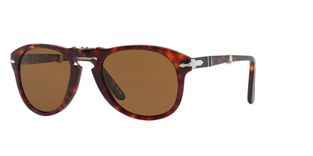 Persol PO0714 54 Brown & Tortoise Polarized Sunglasses | Sunglass Hut USA