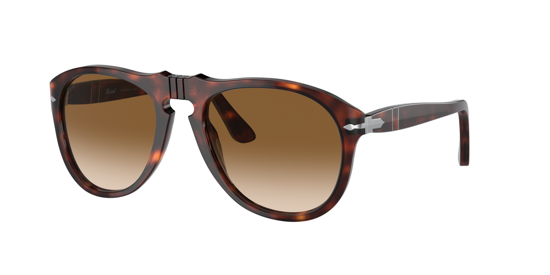 Persol Man Sunglass PO0649 649 - Original - Frame color: Havana, Lens color: Gradient Brown