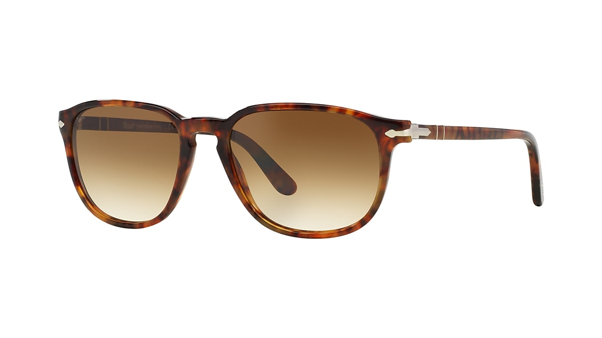 PERSOL PO3019S Caffe - Men Luxury Sunglasses, Brown Gradient Lens