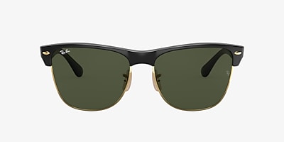 Ray Ban Rb4175 Clubmaster Oversized 57 Green Classic G 15 Black Sunglasses Sunglass Hut Usa