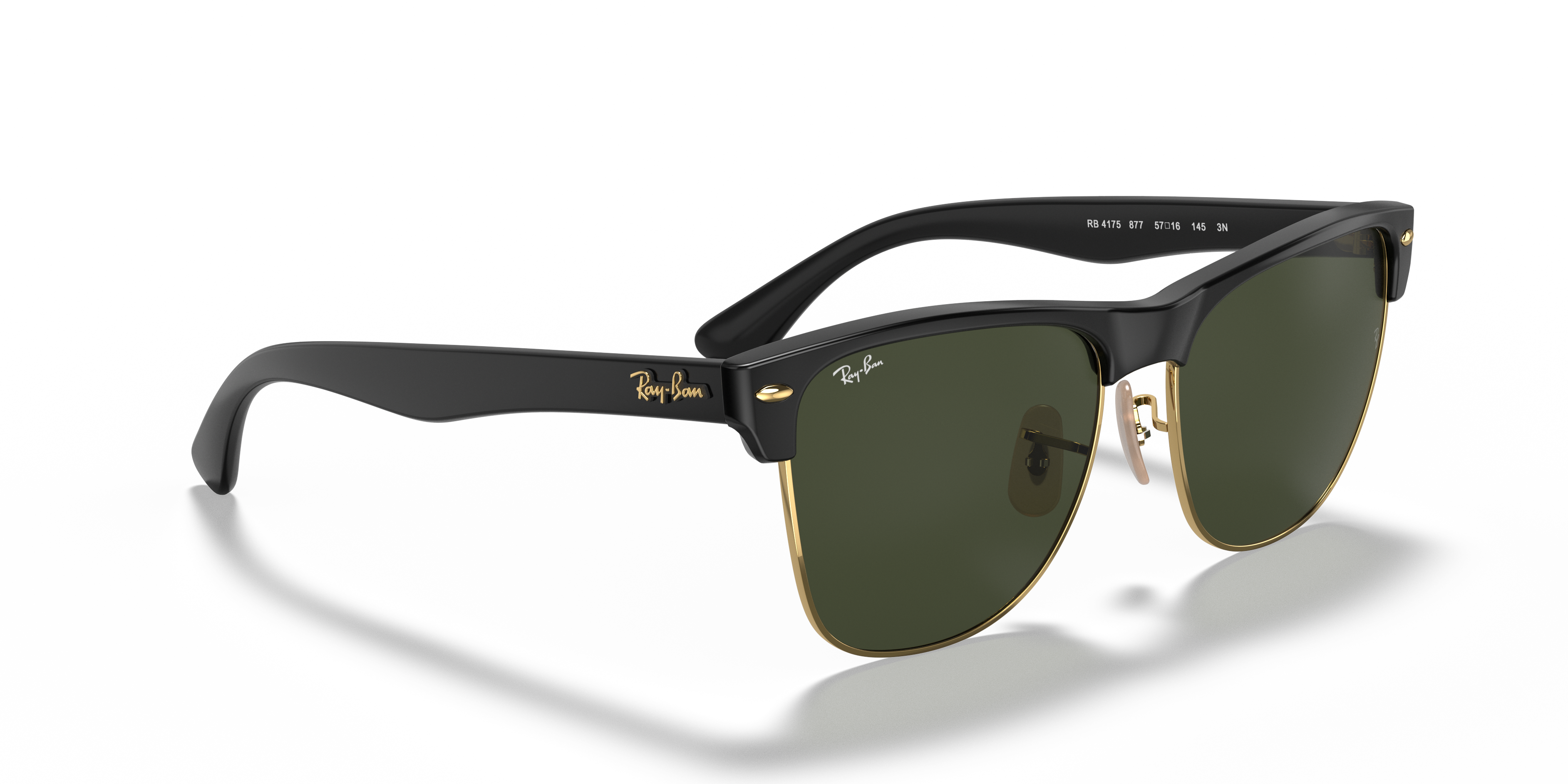 ray ban clubmaster oversized on face