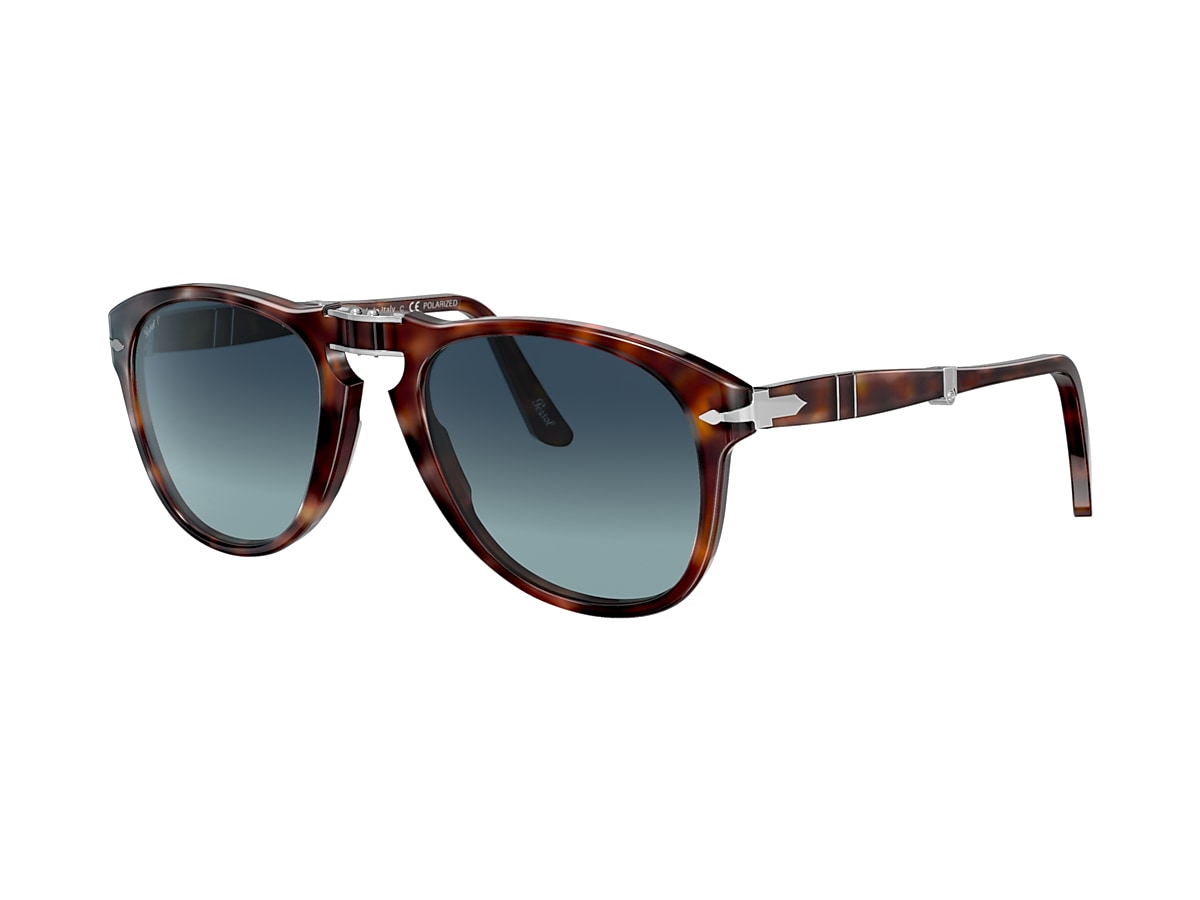 to uger Perfekt Stræde Persol PO0714 714 - Original 54 Polar Blue Gradient & Havana Polarized  Sunglasses | Sunglass Hut USA