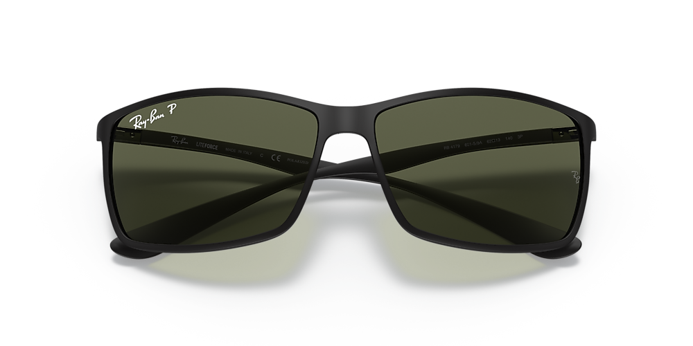 Ray-Ban RB4179 62 Green & Black Polarised Sunglasses | Sunglass Hut  Australia