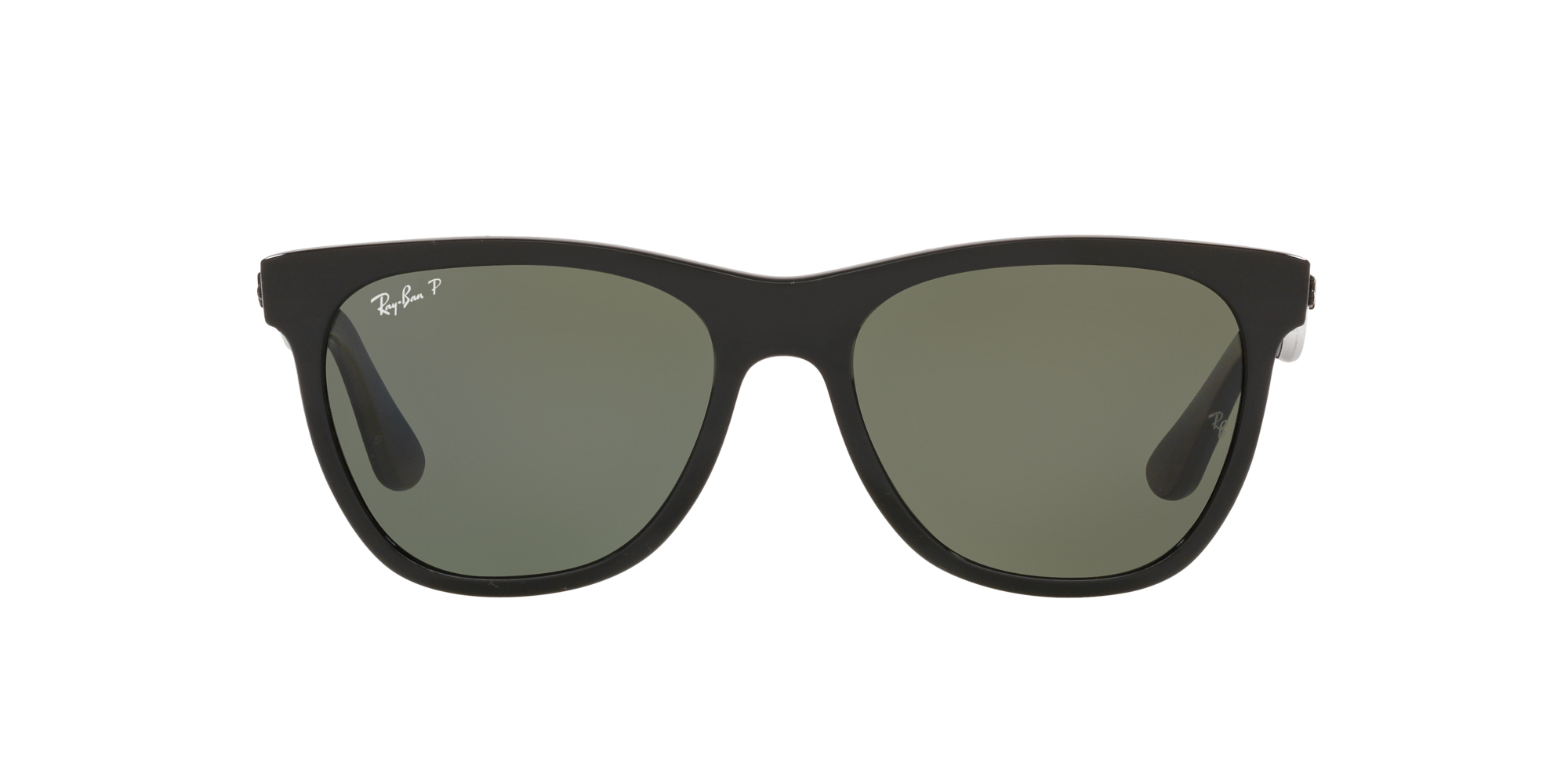 rb4184 black polarized wayfarer sunglasses