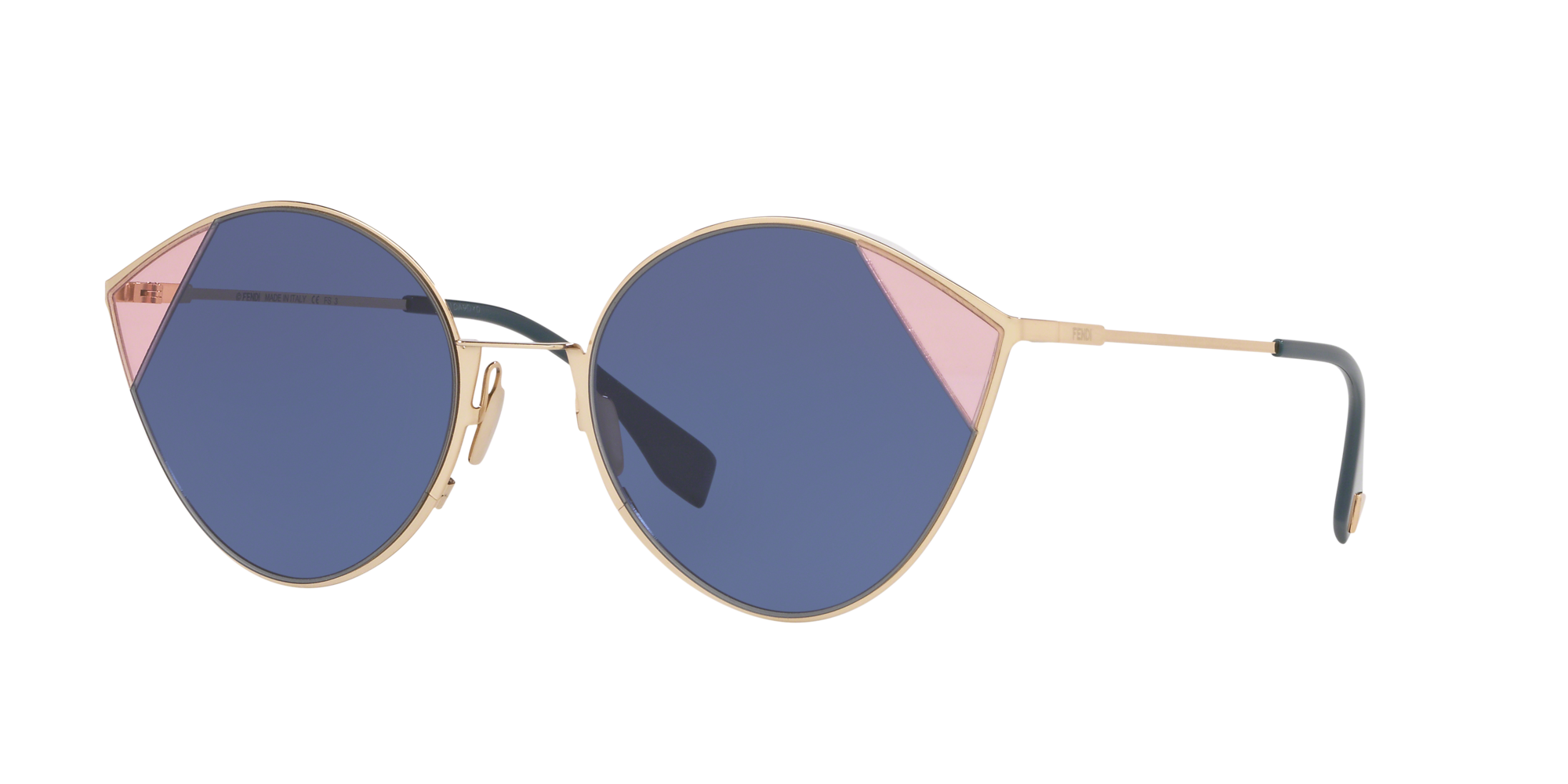 fendi circle glasses