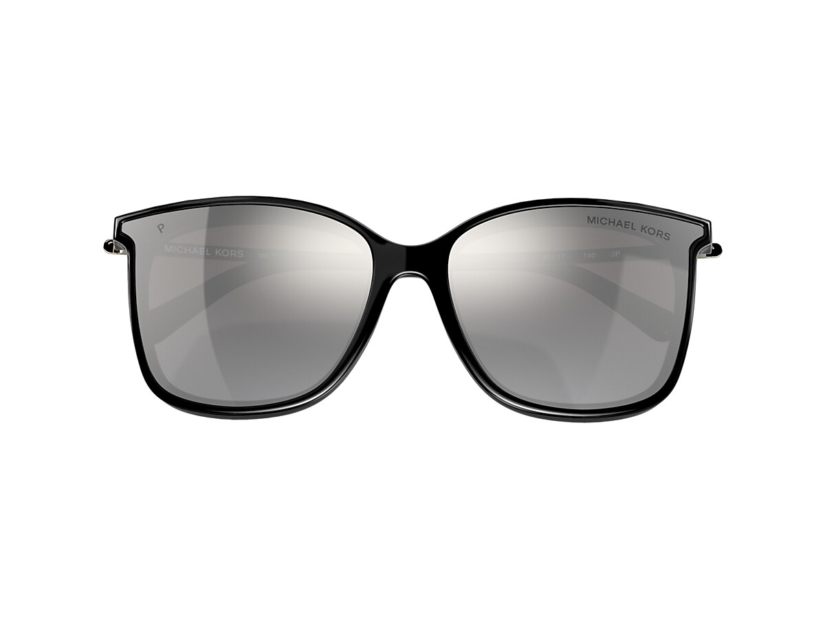 Michael Kors MK2079U Zermatt 61 Silver Grey Gradient Mirror & Black  Polarized Sunglasses | Sunglass Hut Canada