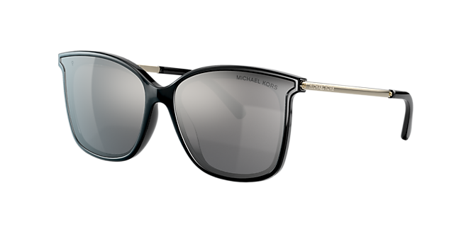Michael Kors MK2137U Anaheim Black Polarised Sunglasses