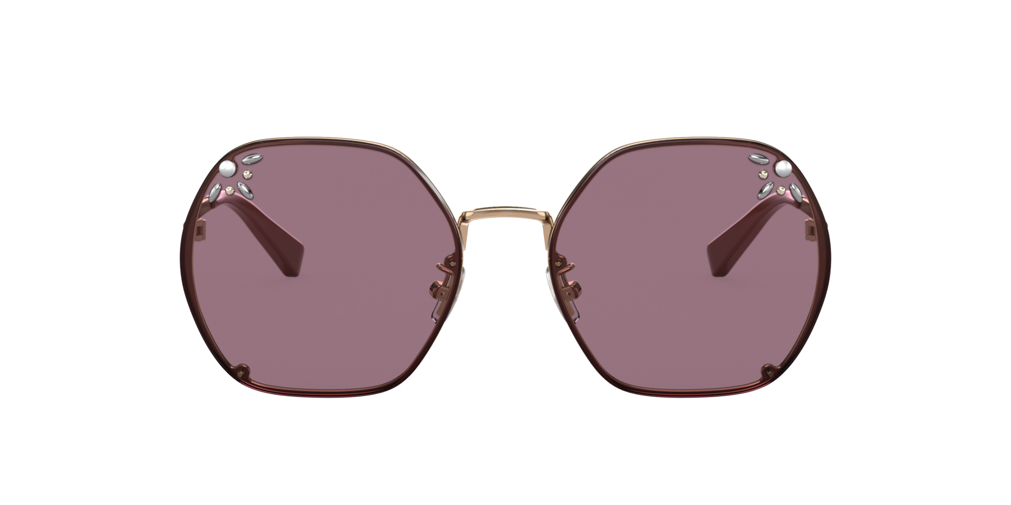 purple coach sunglasses