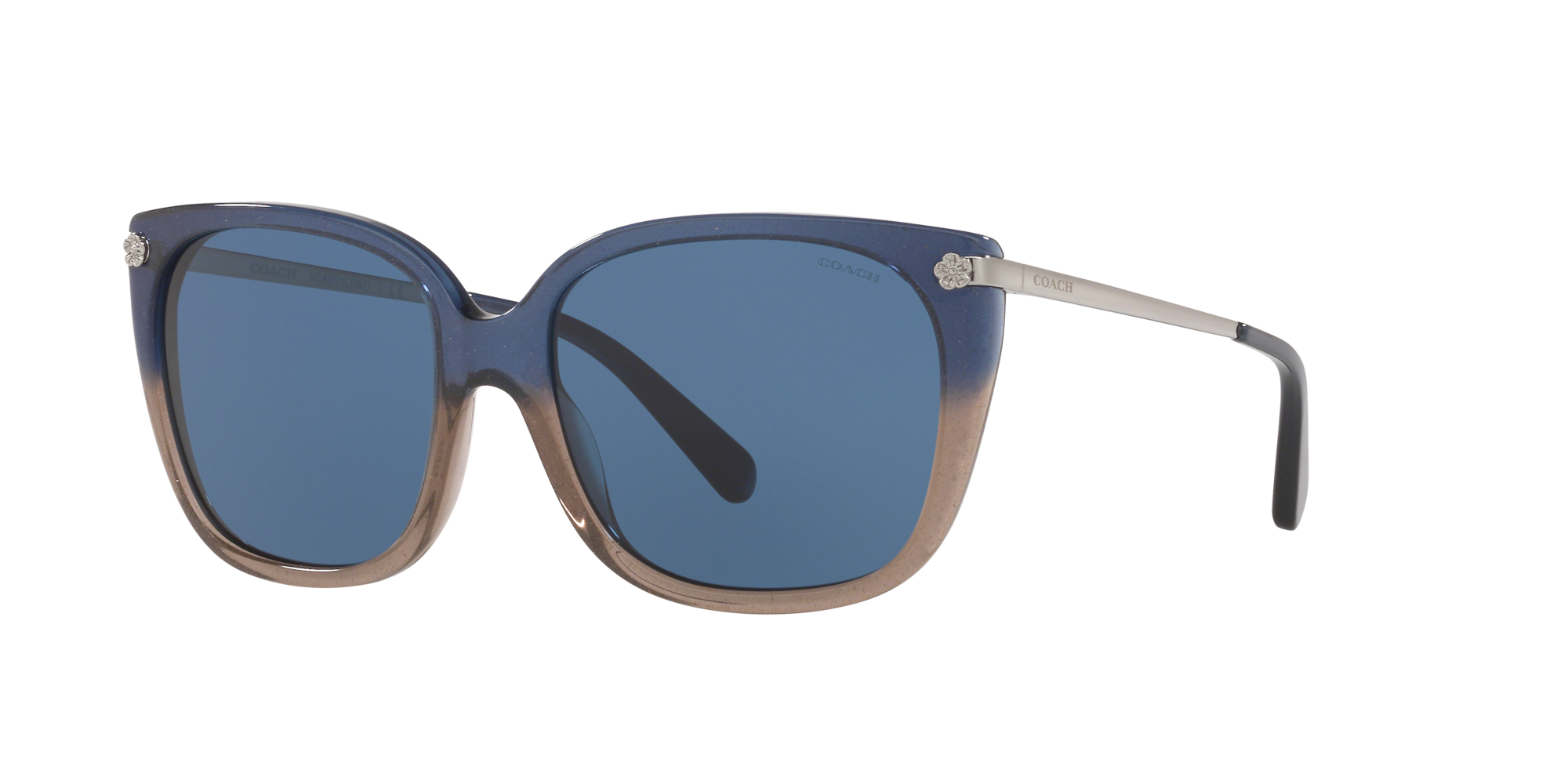 coach sunglasses blue frame
