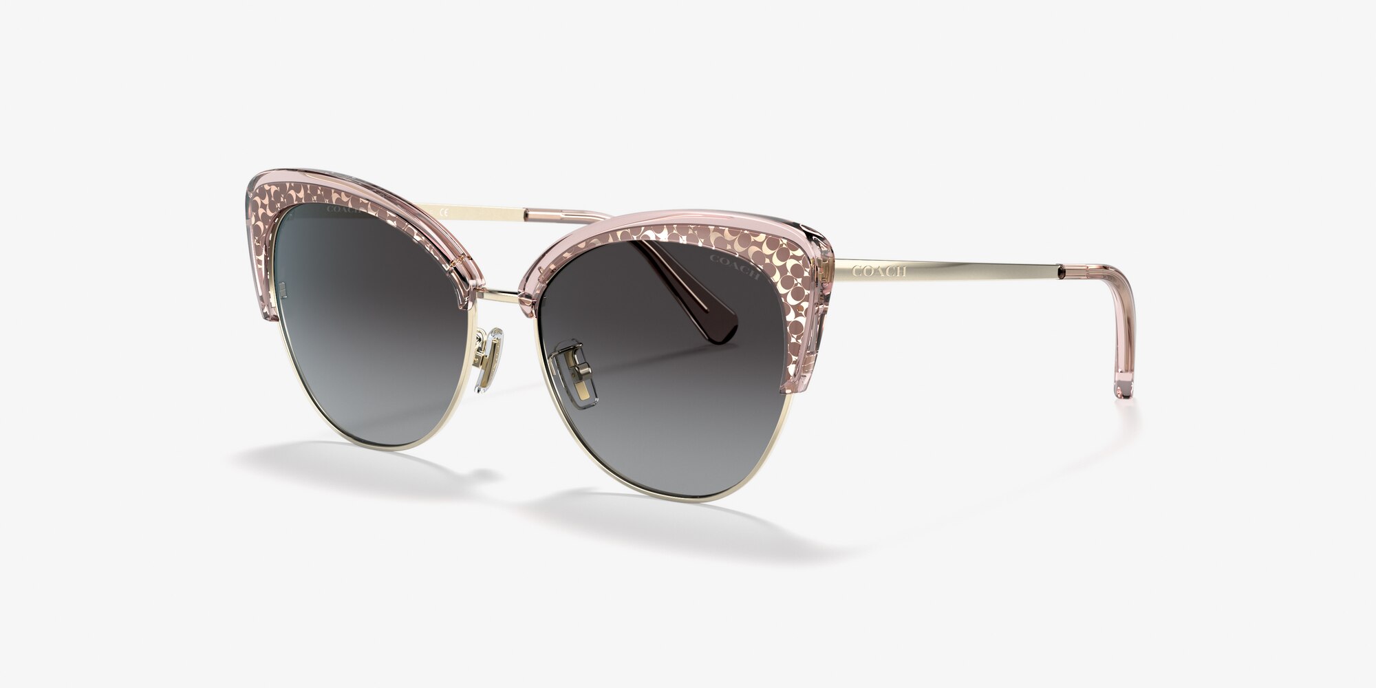 coach gold sunglasses