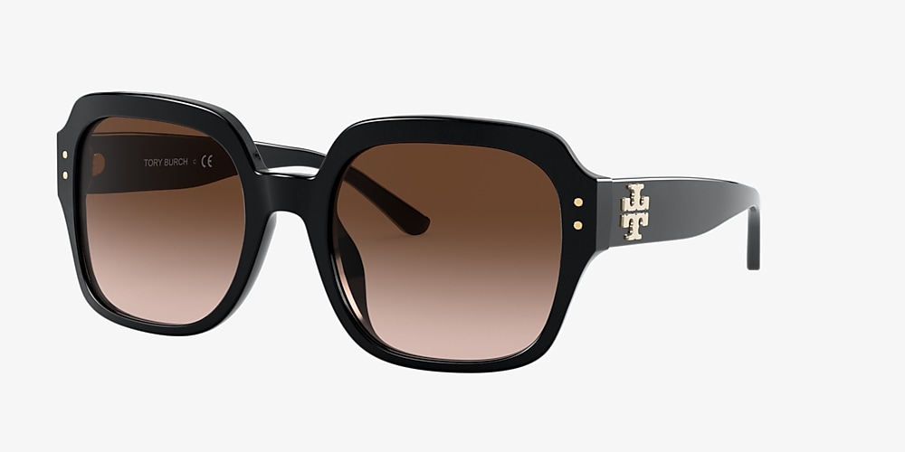 Tory Burch TY7143U 56 Dark Brown Gradient & Black Sunglasses | Sunglass Hut  Canada
