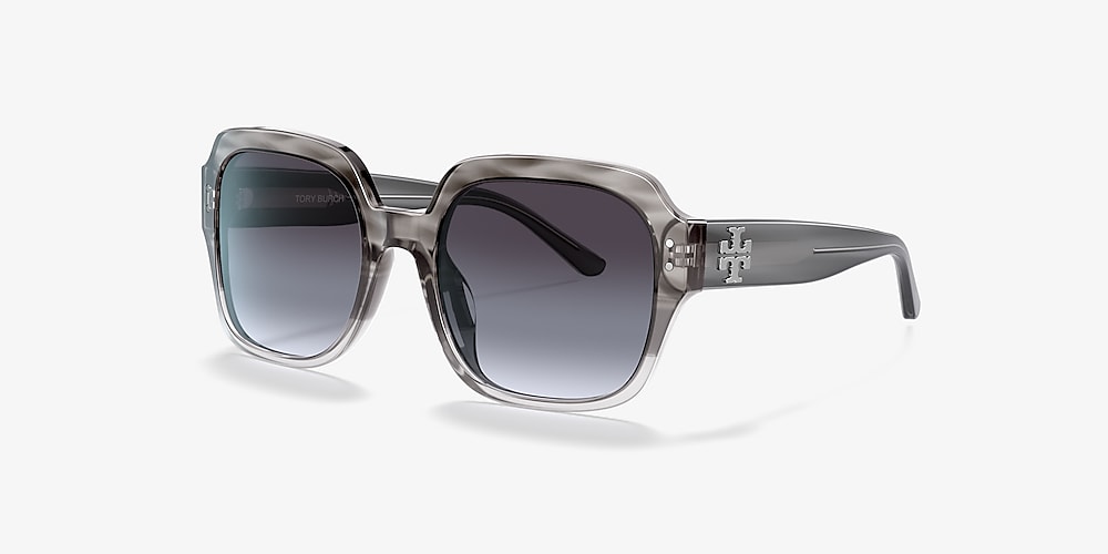 Tory Burch TY7143U 56 Light Grey Dark Grey Gradient & Grey Tri Gradient  Sunglasses | Sunglass Hut USA