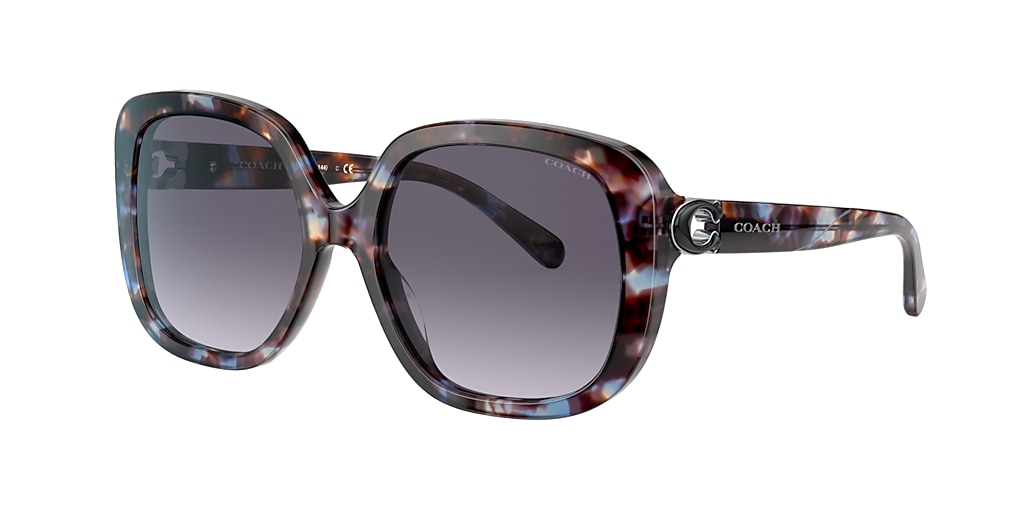 Coach HC8292 Blue Gradient & Blue Tortoise Sunglasses Sunglass Hut USA
