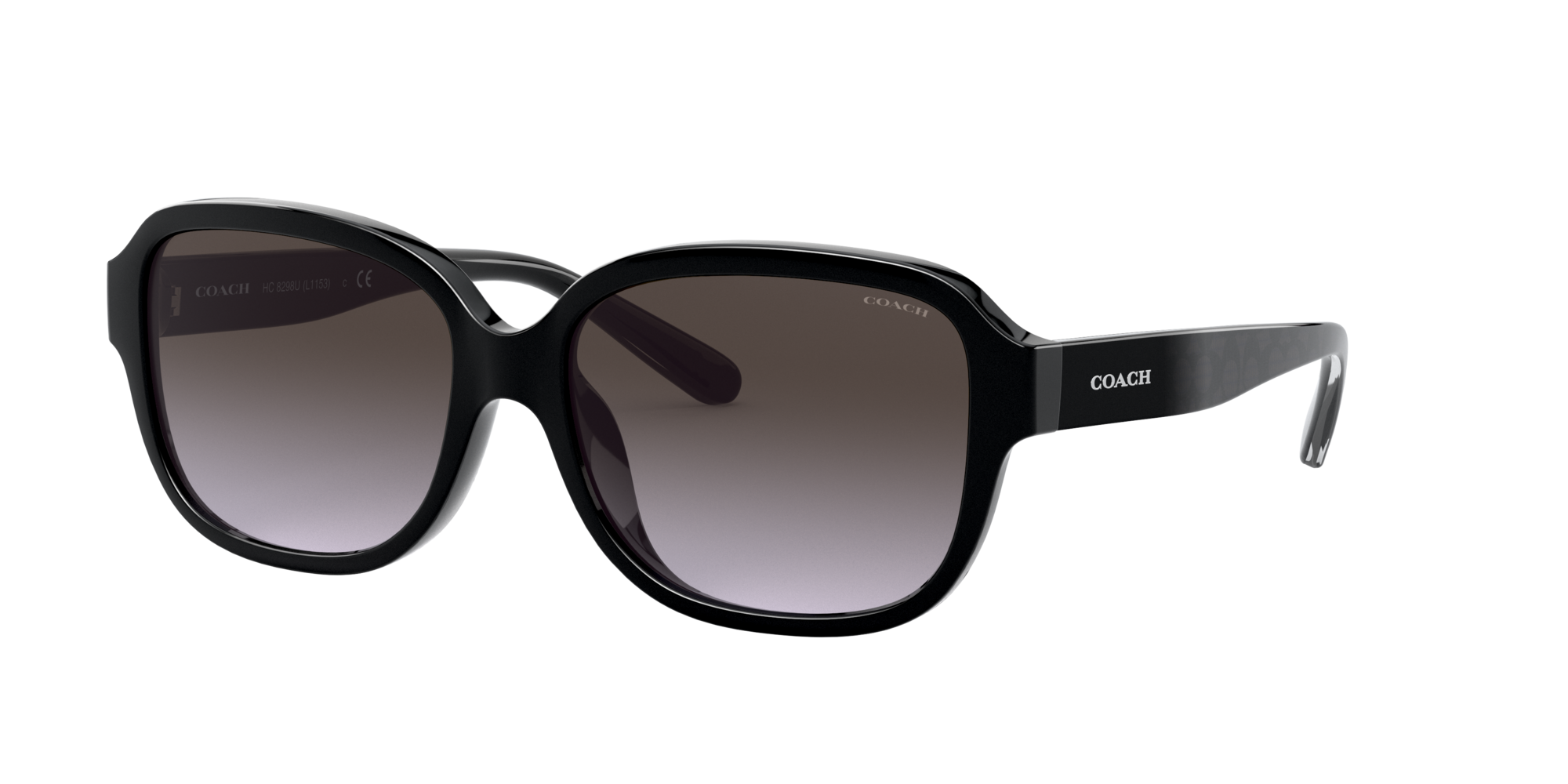 coach sunglasses black and white