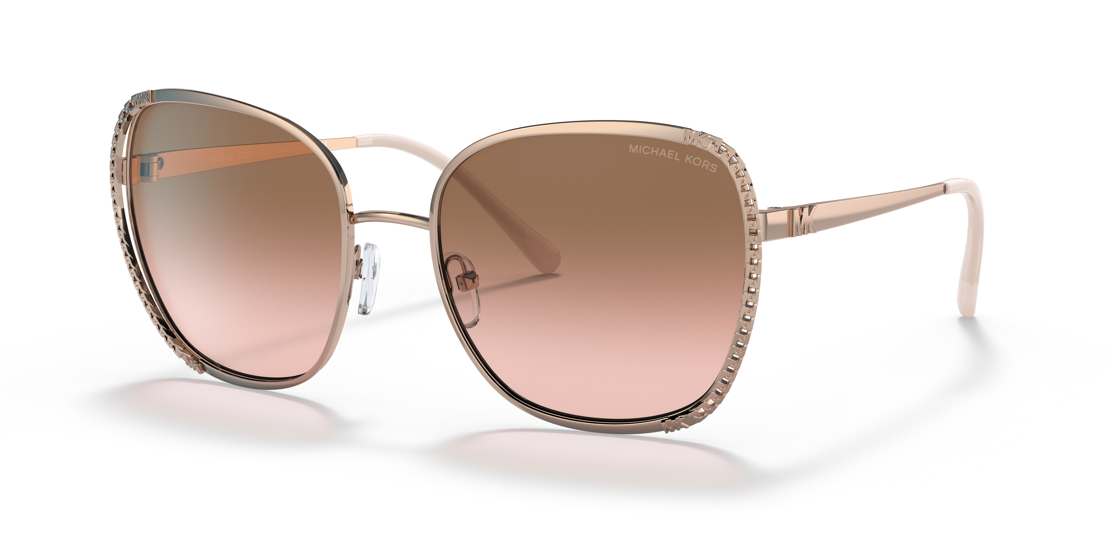 michael kors sunglasses pink gold