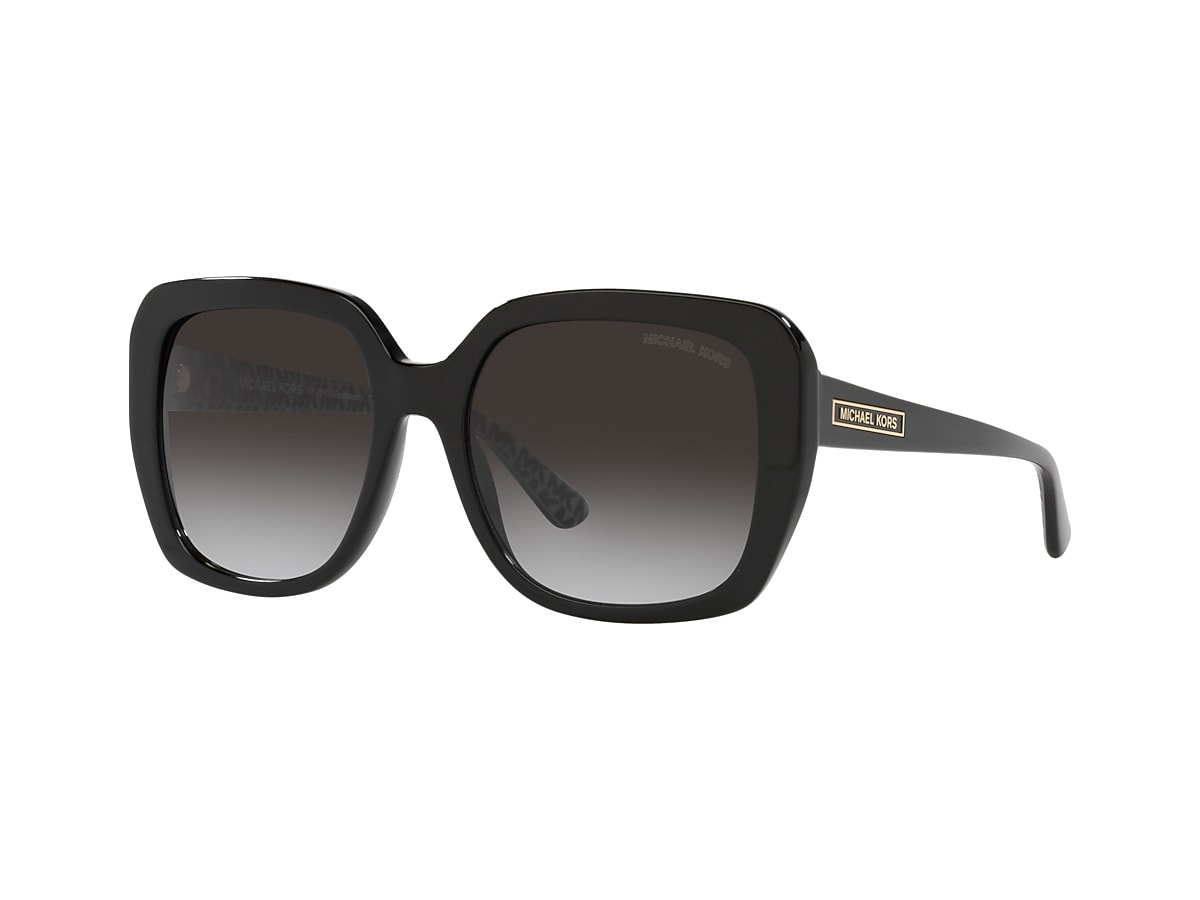 Michael Kors MK2140 Manhasset 55 Grey Gradient & Black Sunglasses 