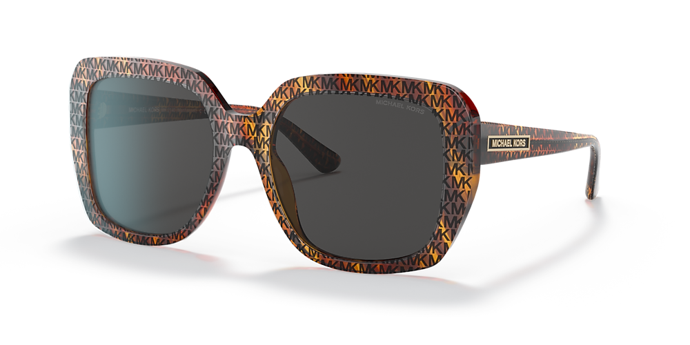 Suradam Autonom terrasse Michael Kors MK2140 X SGH 50 55 Dark Grey Solid & Mk Logo Print Tortoise  Sunglasses | Sunglass Hut USA