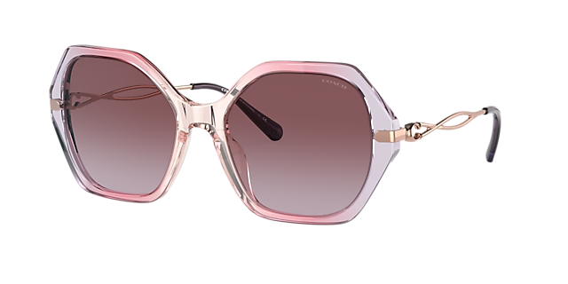 Coach Women's Sunglasses, HC8352 - Transparent Rose