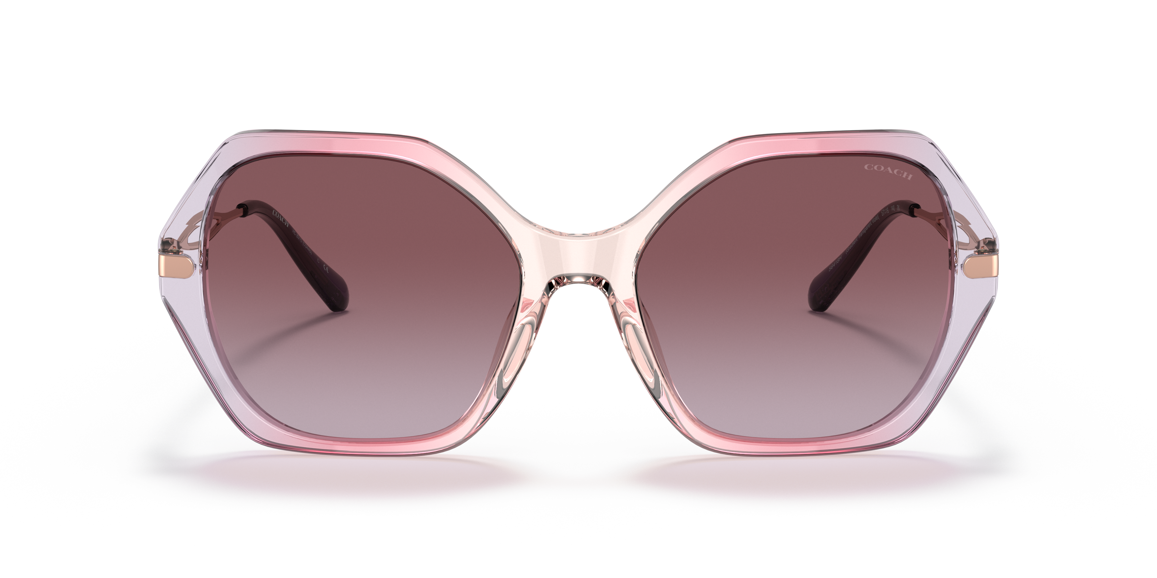 purple coach sunglasses